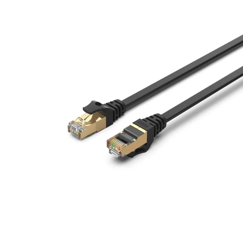 Unitek Cat7 Patch Kablo 2mt Flat 10gbps (c1897bk-2m)