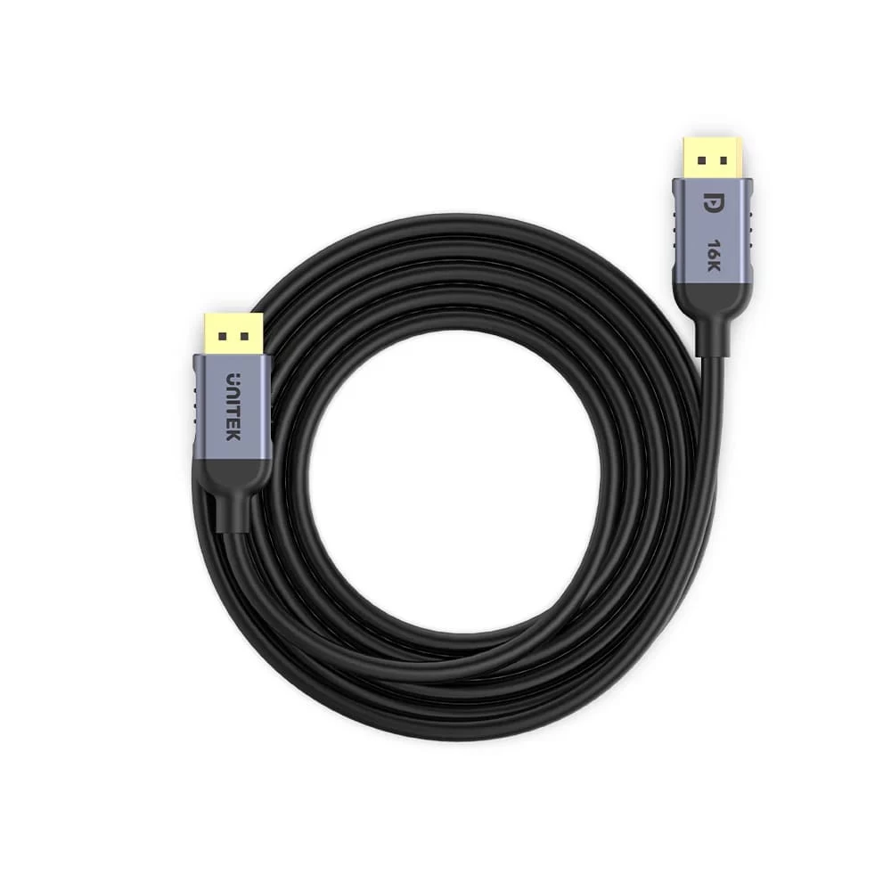 Unitek Display Port 2.1 %100 Bakir 1.5mt 16k&60hz (c1626gy01-1.5m)