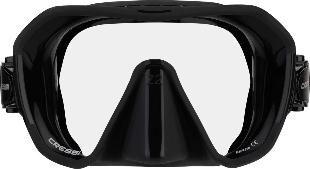 Cressi Z2 Black Dalış ve Yüzme Maskesi