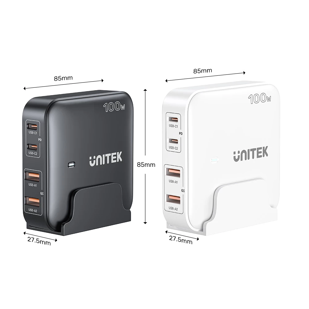 Unitek 100w Masaüstü Gan Şarjİstasyon Byz P1229awh
