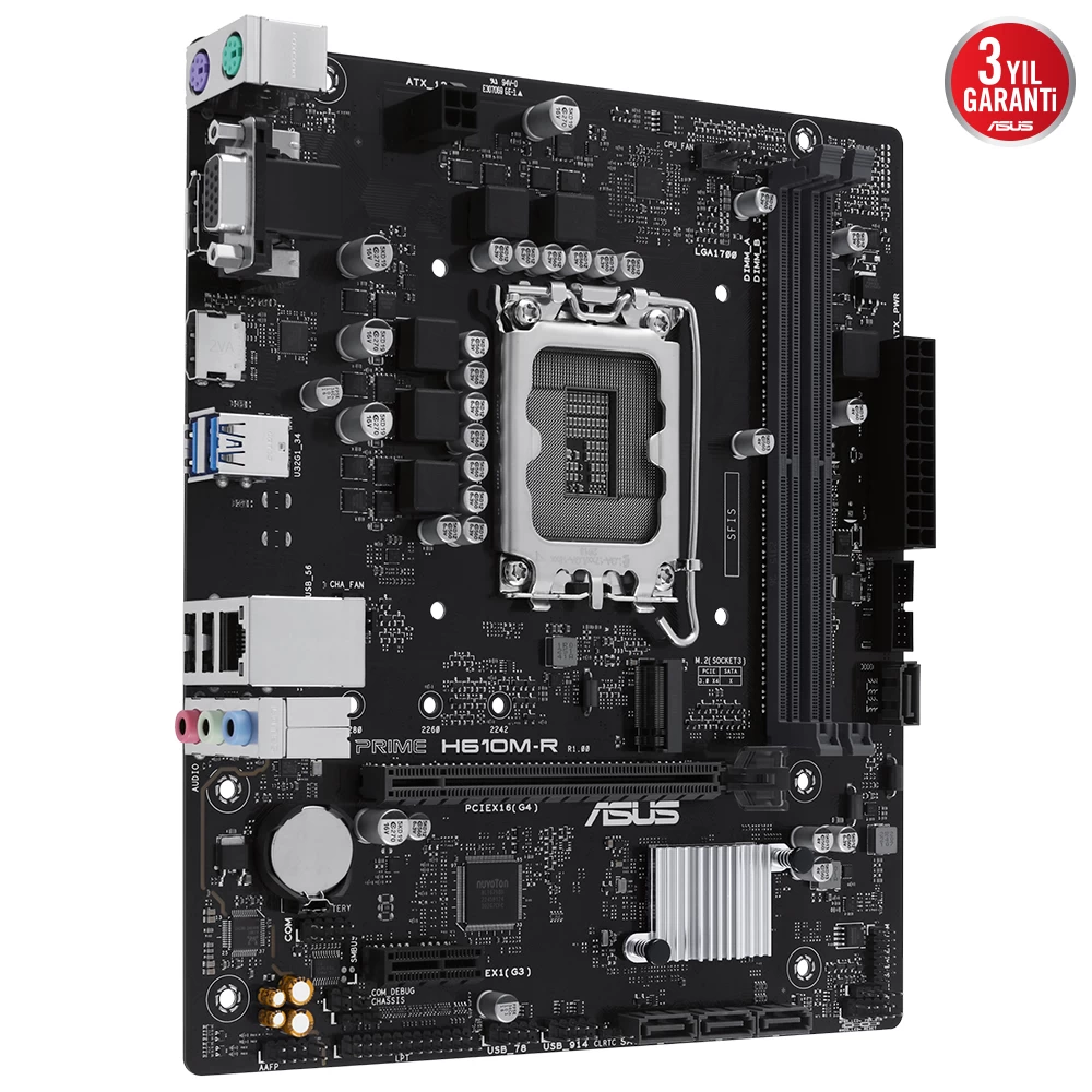 Asus Prime H610m-r D5-si  Ddr5 3200(oc) Matx 1700p