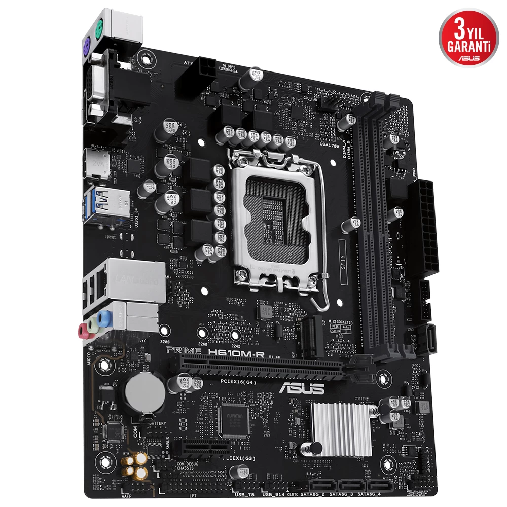 Asus Prime H610m-r D5-si  Ddr5 3200(oc) Matx 1700p