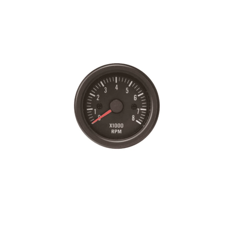 Igauge Devir Göstergesi Siyah 12v