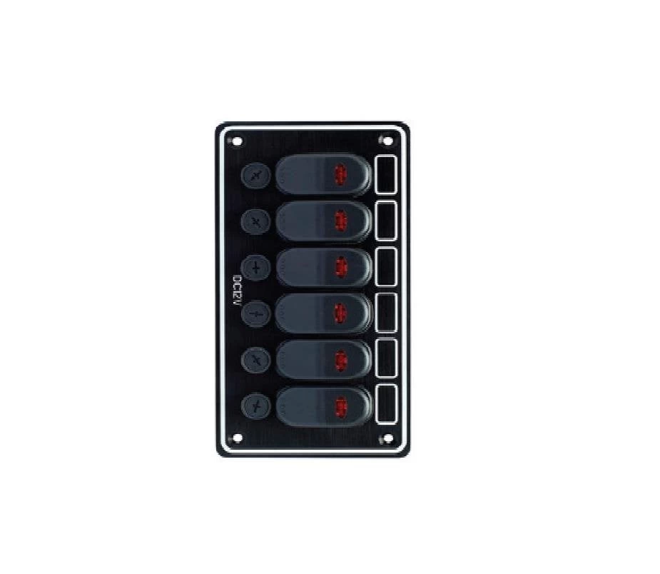 Aaa Ledli Switch Panel 6lı