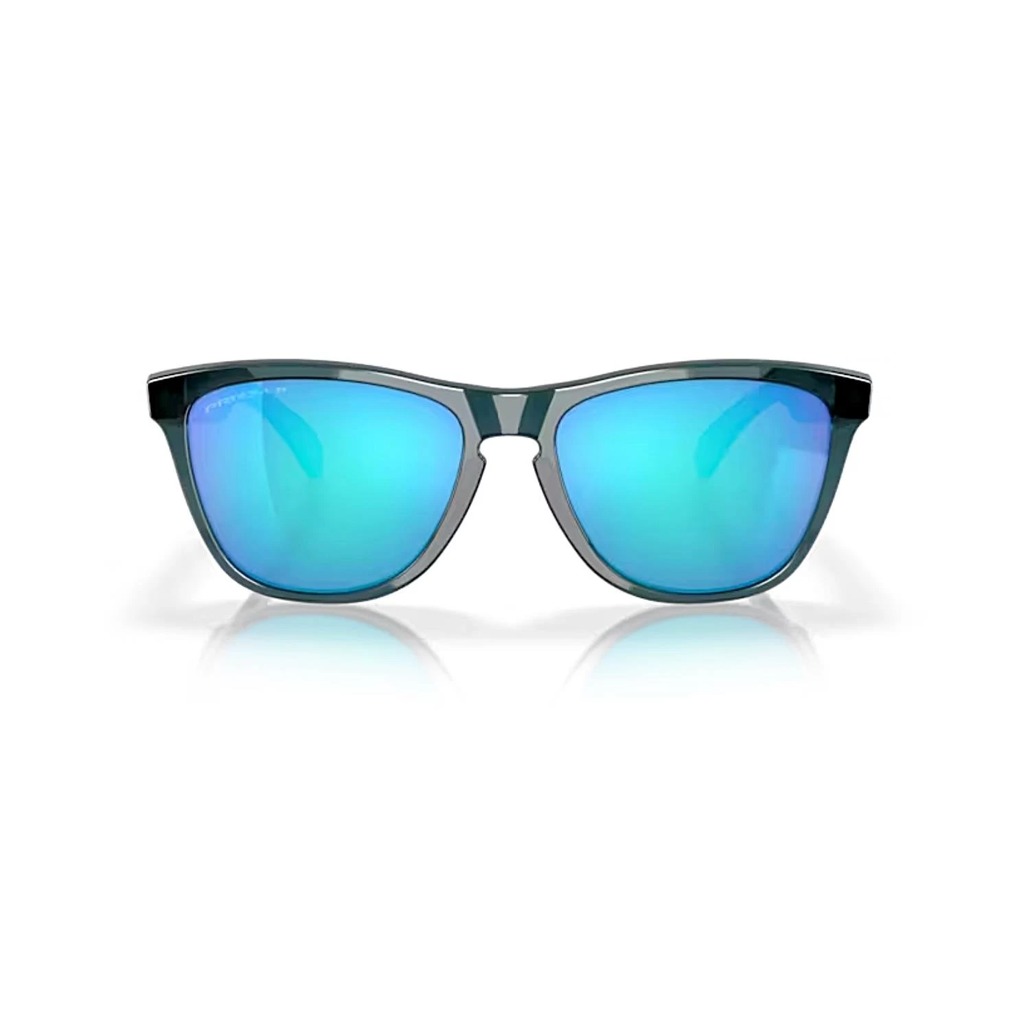 Oakley OAK 9013 9013F6 55 Frogskins Erkek Polarize Aynalı Kare Kristal Siyah Güneş Gözlüğü