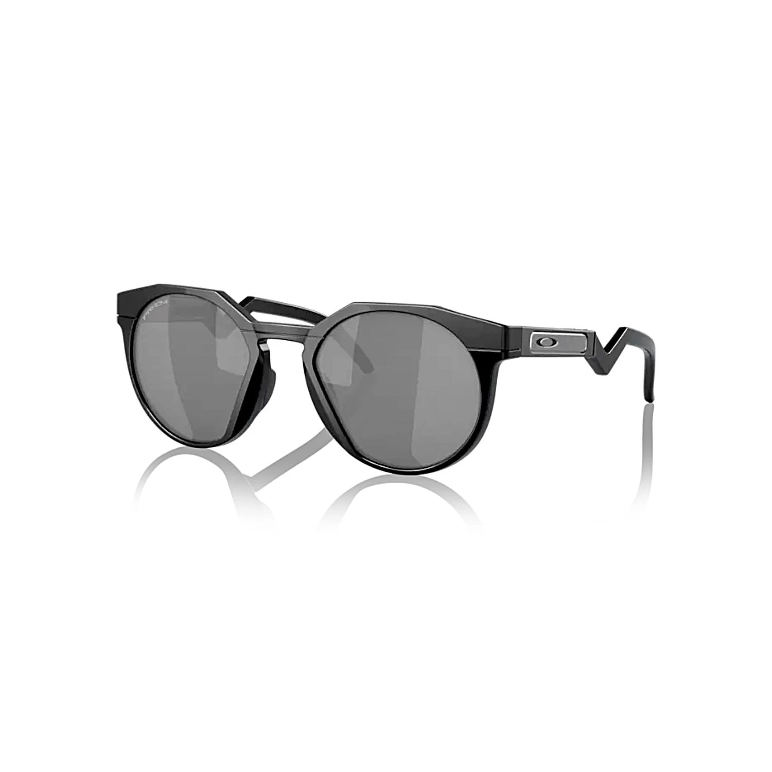 Oakley 9242 924201 52 Hstn Erkek Outdoor Aynalı Yuvarlak Mat Siyah Güneş Gözlüğü