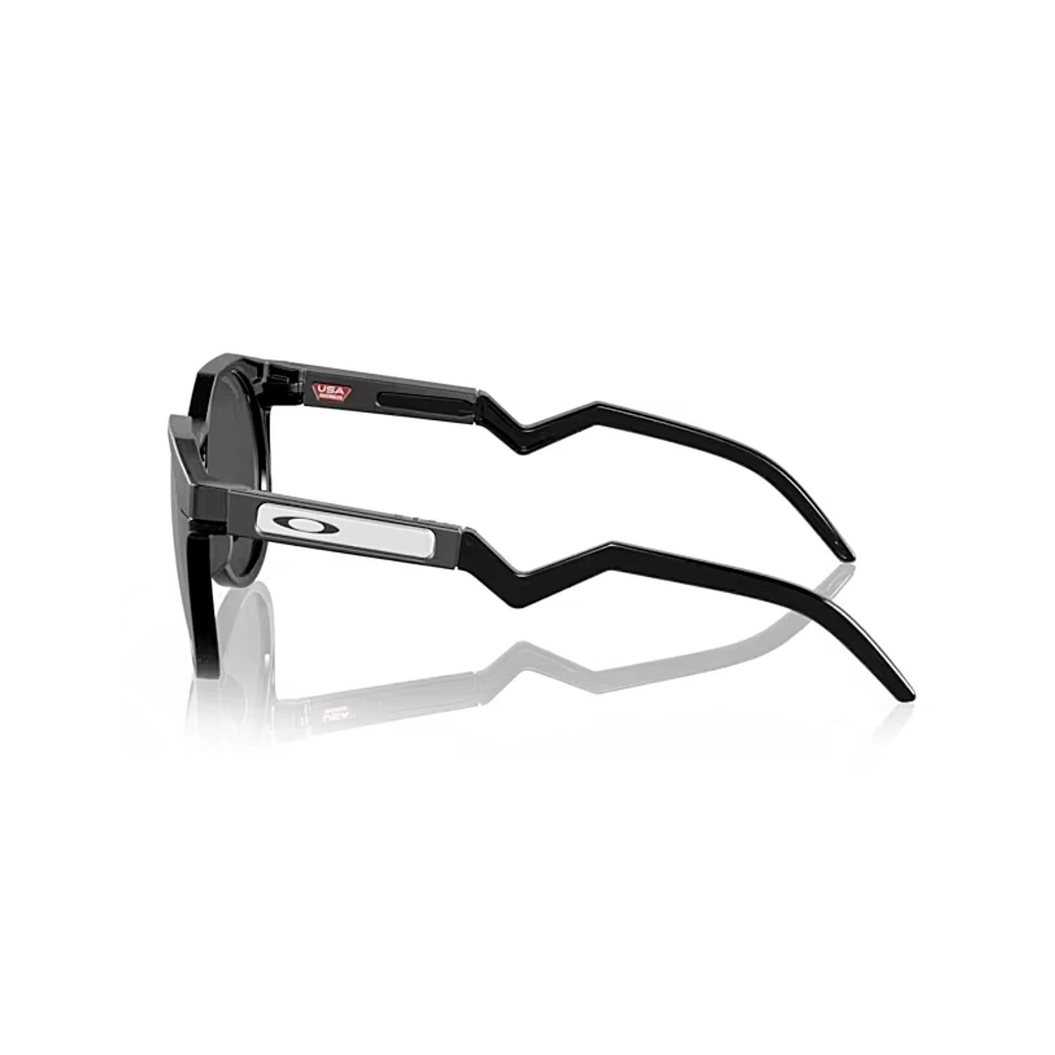 Oakley 9242 924201 52 Hstn Erkek Outdoor Aynalı Yuvarlak Mat Siyah Güneş Gözlüğü