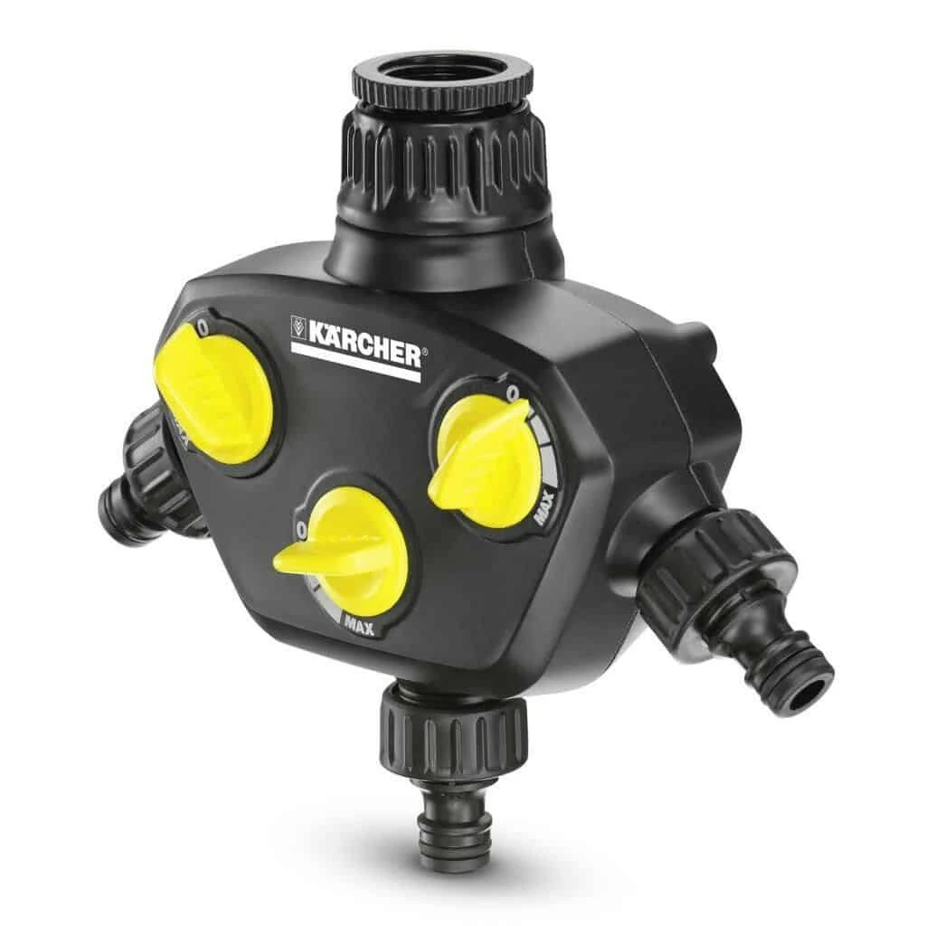 Karcher Üç Çıkışlı Musluk Adaptörü Debi Ayarlı