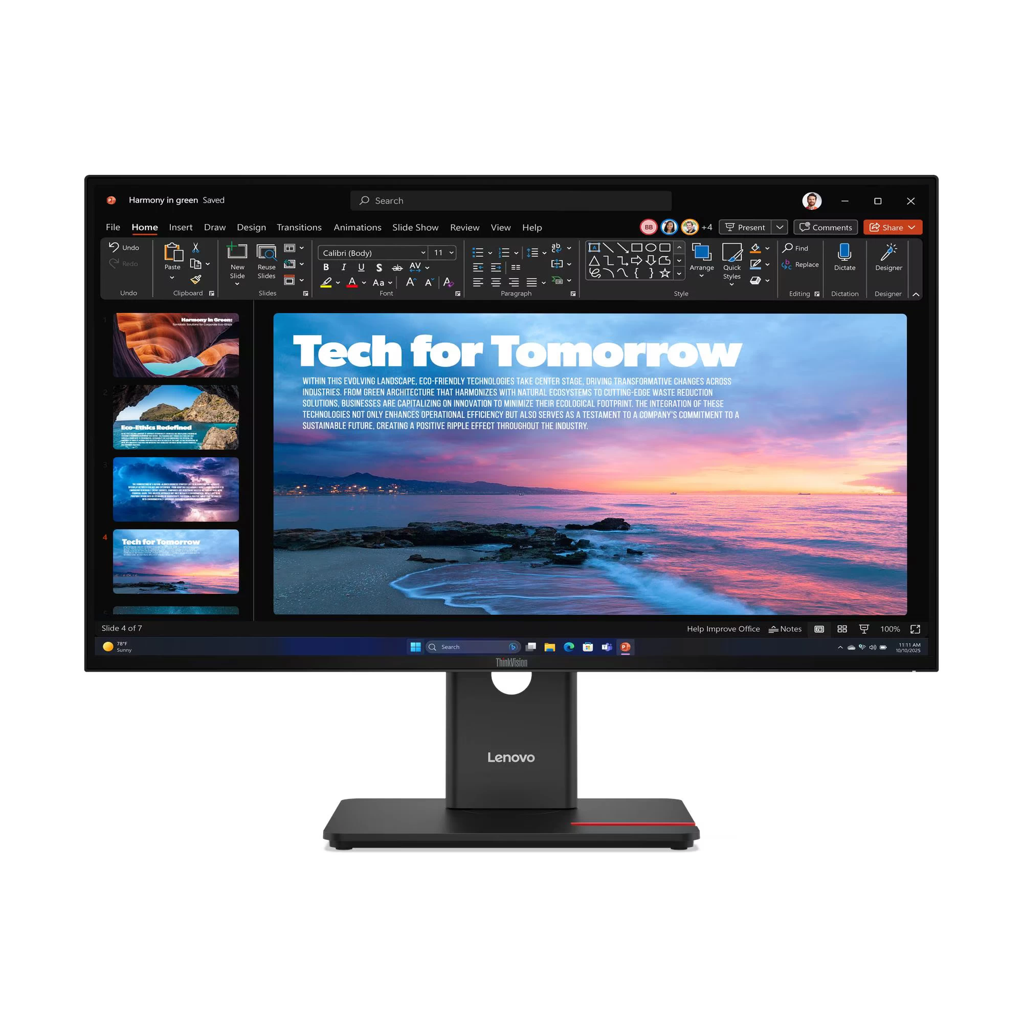 Lenovo T27QD-40 64AAGAT2TK 27" QHD 2K 4 ms 120 Hz