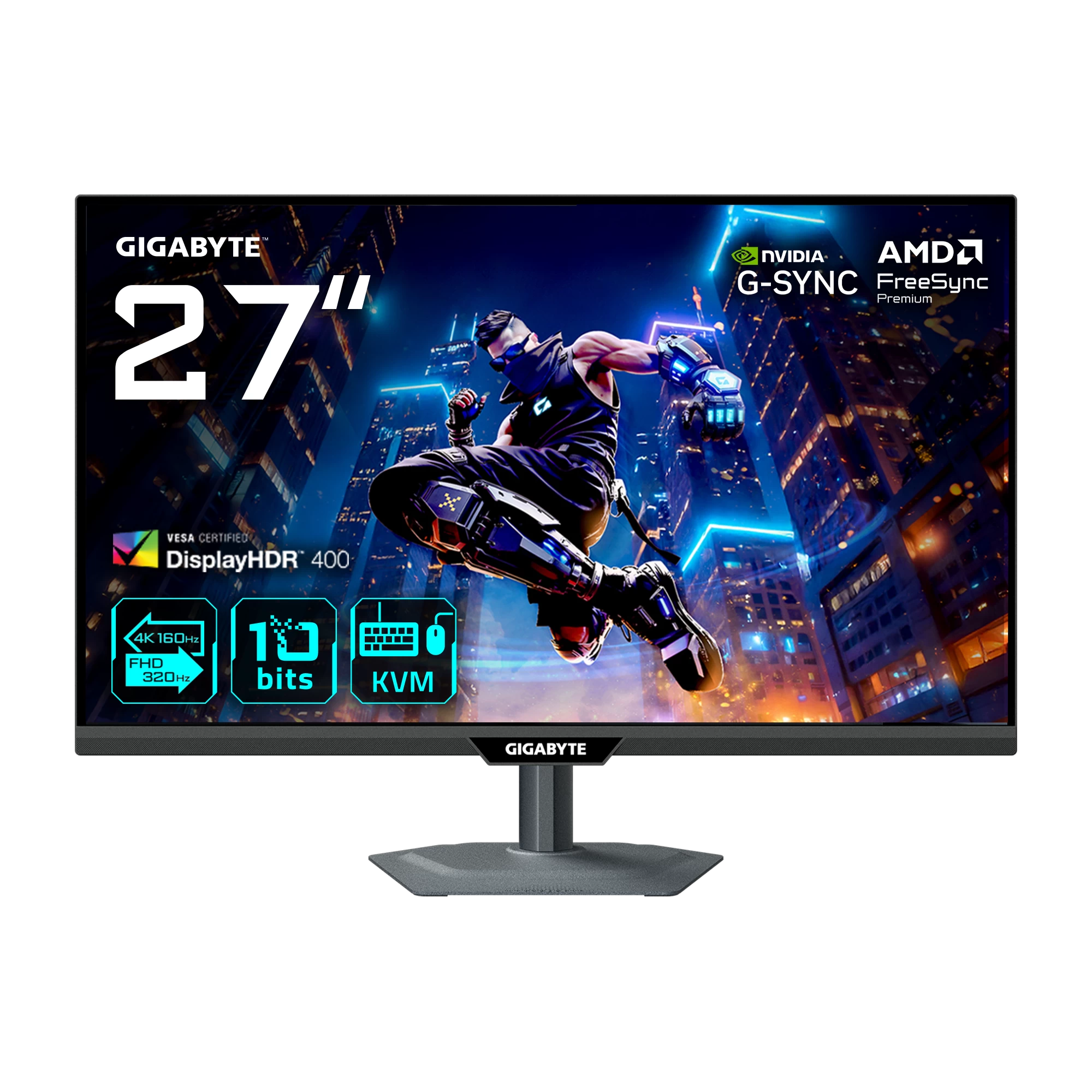 Gigabyte M27UP 27" 4K 160 Hz FHD 320 Hz 1 ms Monitör