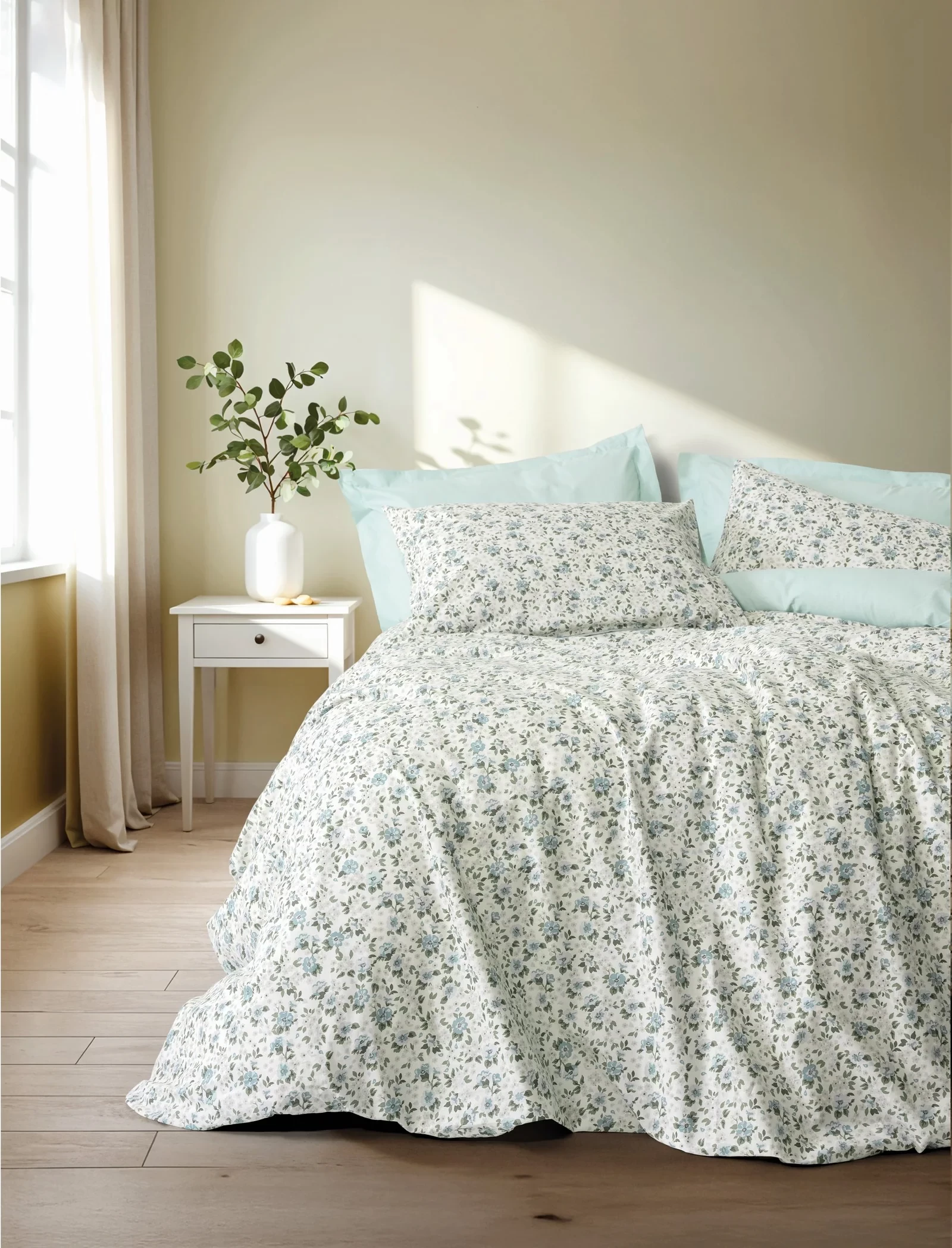 Cotton Box Petite Tek Kişilik Nevresim Takımı Nola Mint