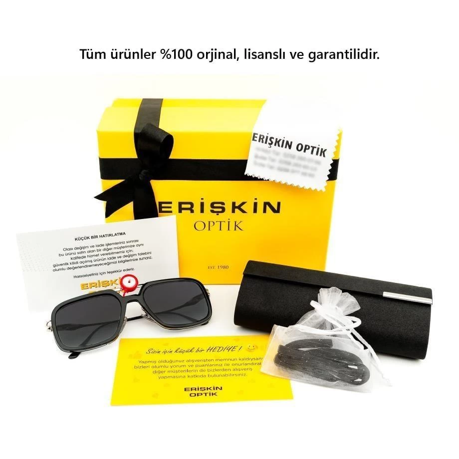 Despada Ds 2394 C2 50 Erkek Damla Pilot Gri Metal Güneş Gözlüğü