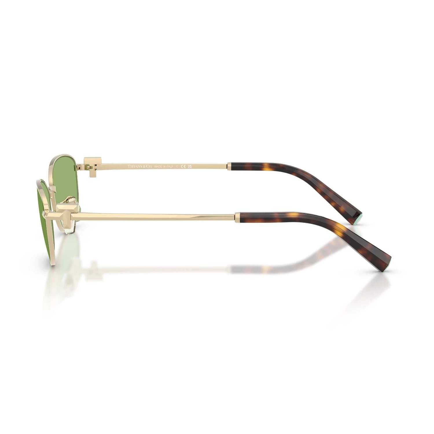 Tiffany Co. Tf 3115 62292 56 Unisex Oval Gold Metal Güneş Gözlüğü