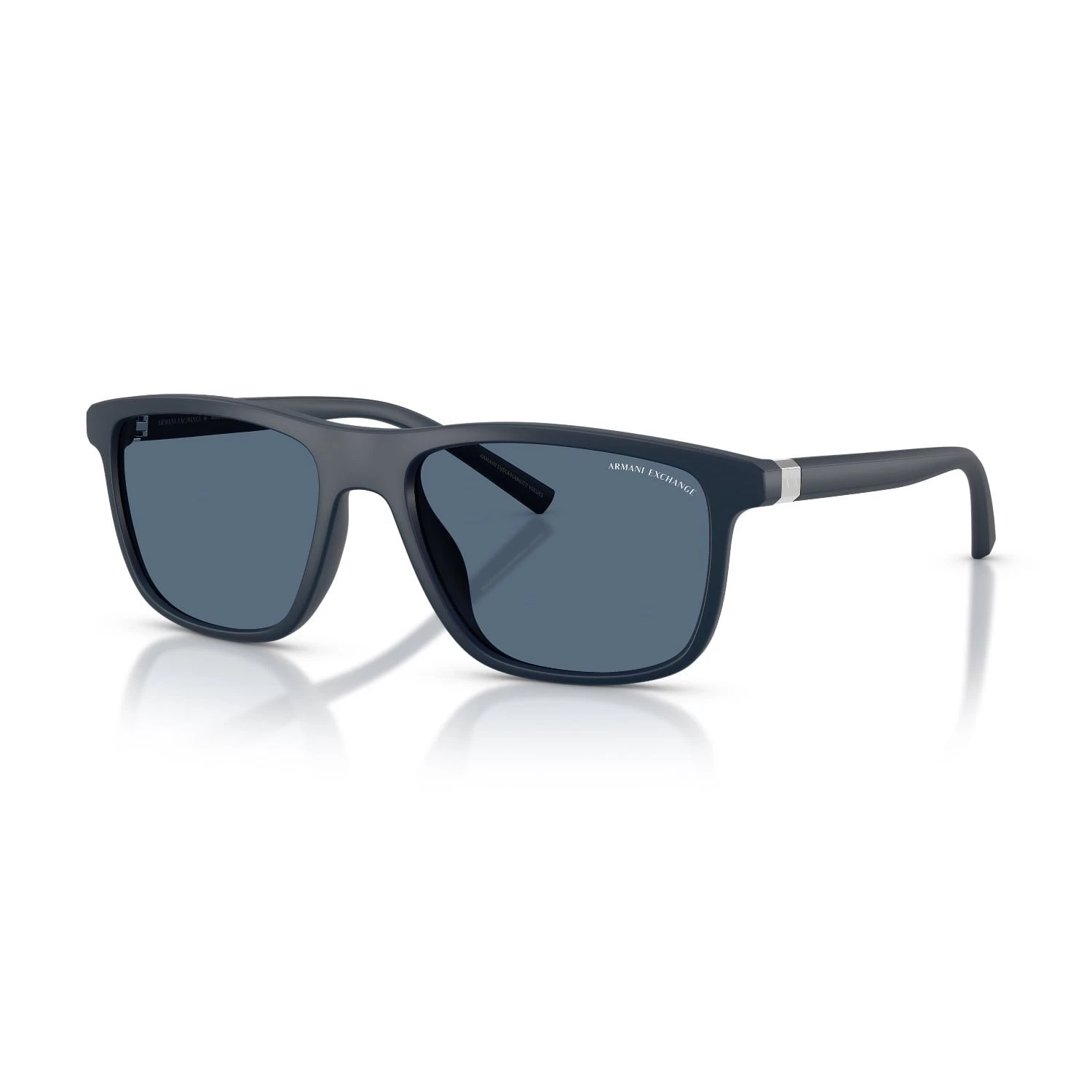Armani Exchange Aex 4167Su 839980 56 Erkek Yastık Mavi Kemik Güneş Gözlüğü