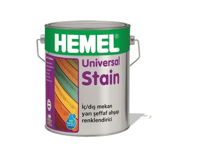 Hemel Universal Stain Yarı Şeffaf Ahşap Renklendirici Walnut 2.5lt