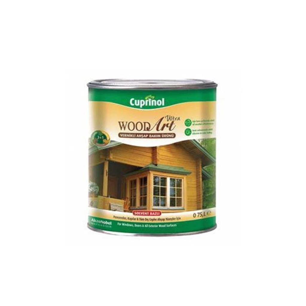 Cuprinol Wood Art Ultra Vernikli Ahşap Koruyucu 5lt - Kiraz