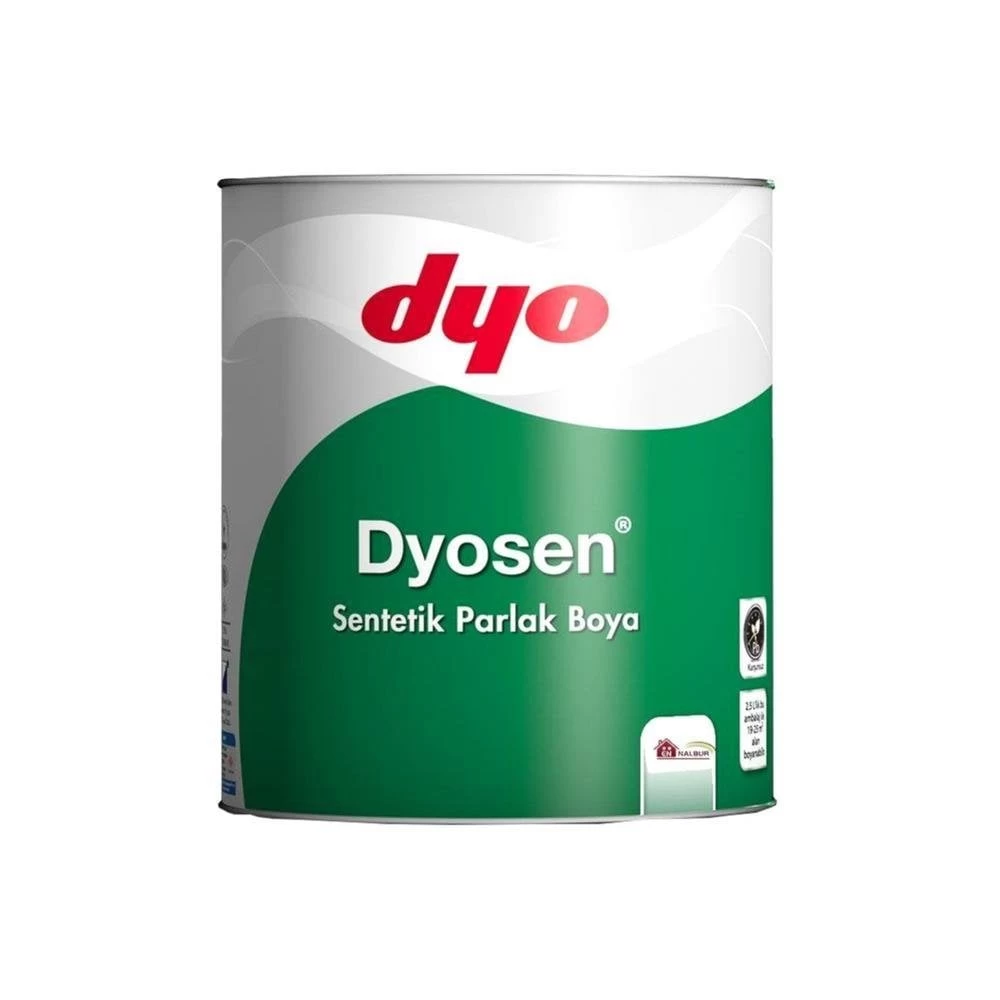 Dyo Dyosen Sentetik Parlak Boya - Yağlı Boya Parlamentmavi - 0.75lt