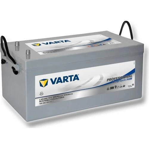 Varta Lad260 Agm Deep Cycle Akü 260ah
