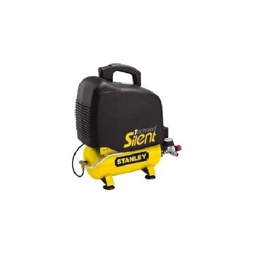 Stanley D115/8/6 Sıl Sessiz Yağsız Hava Kompresörü 6 Lt