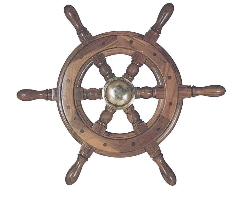 Teak Dümen Simidi 40cm