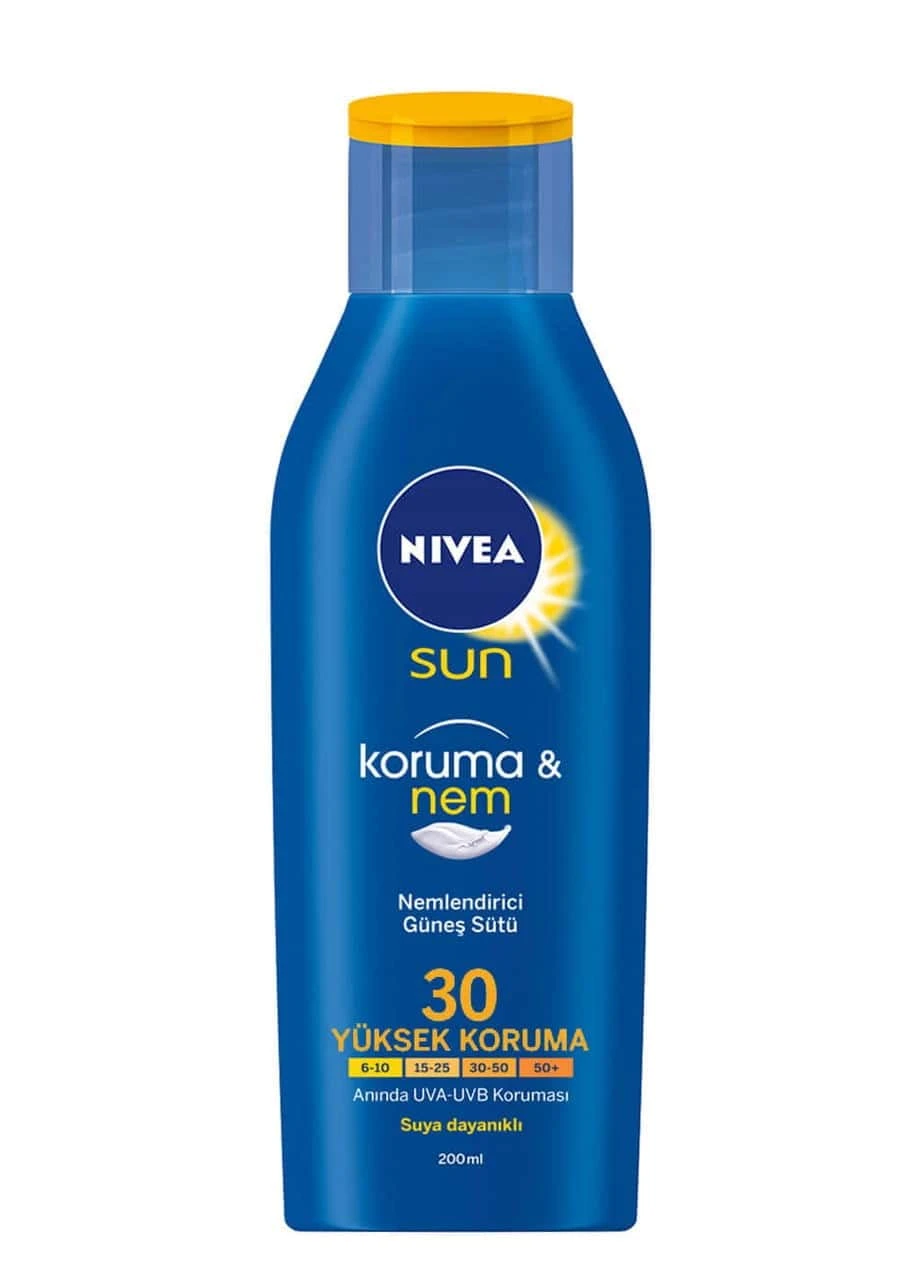 Nivea Sun Güneş Losyonu Koruma & Nem Spf30 200 Ml