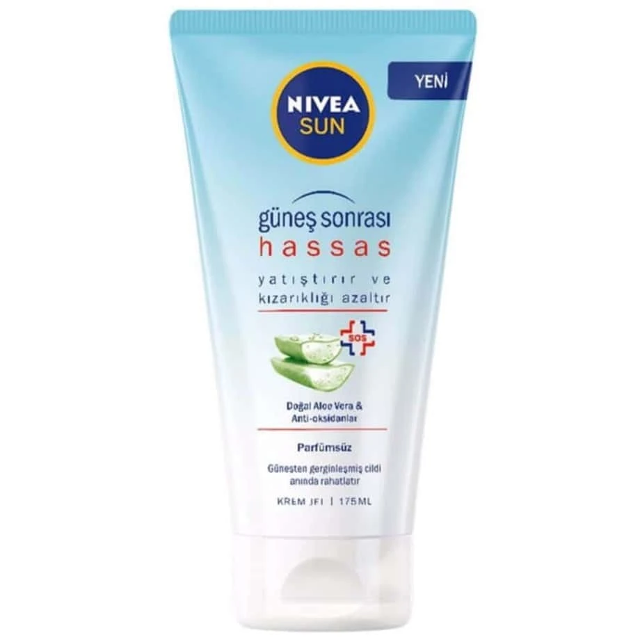 Nivea Sun Güneş Sonrası Hassas Krem Jel 175 Ml