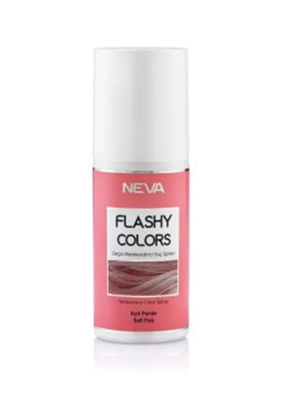 Neva Flashy Color Renkli Saç Spreyi Açık Pembe 75 Ml