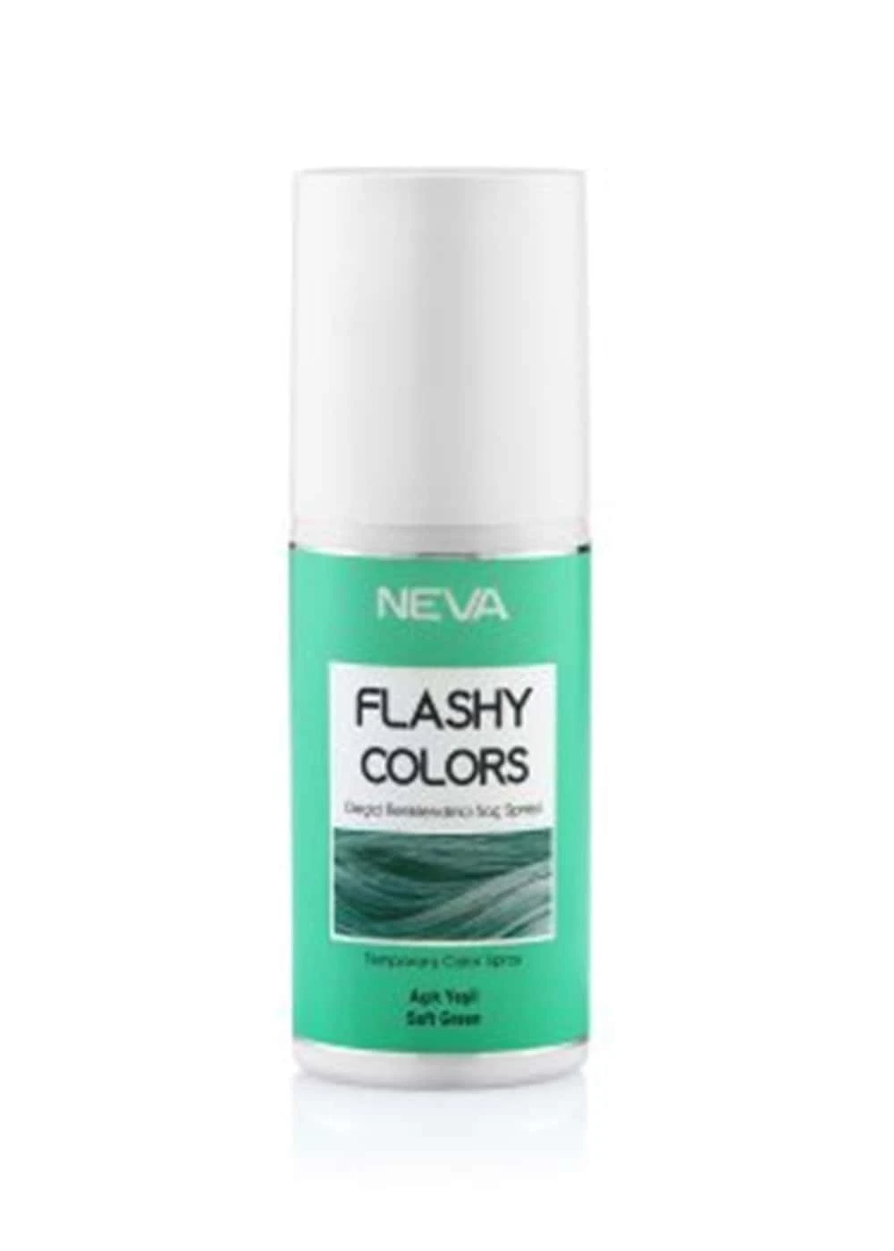 Neva Flashy Color Renkli Saç Spreyi Açık Yeşil 75 Ml