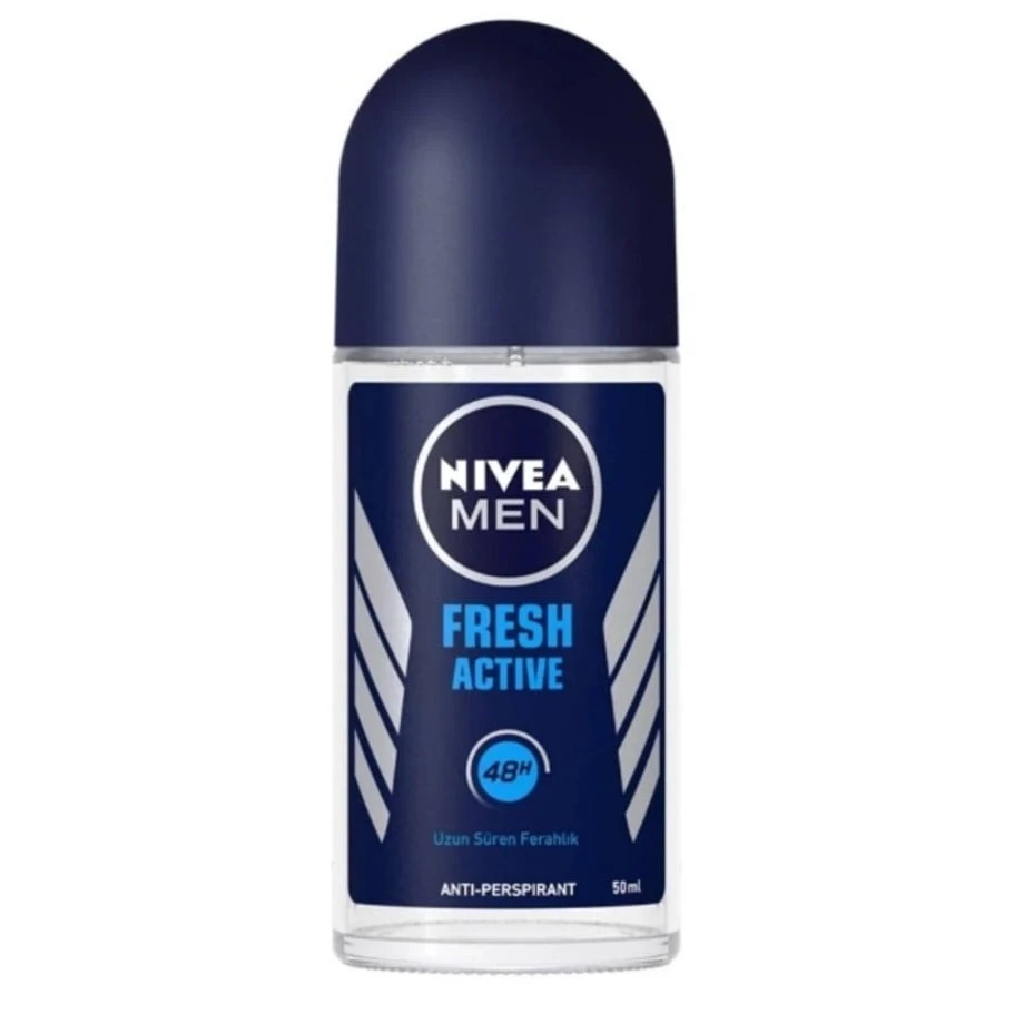Nivea Erkekler Için Deodorant - Men Fresh Active Deo Roll On 50 Ml