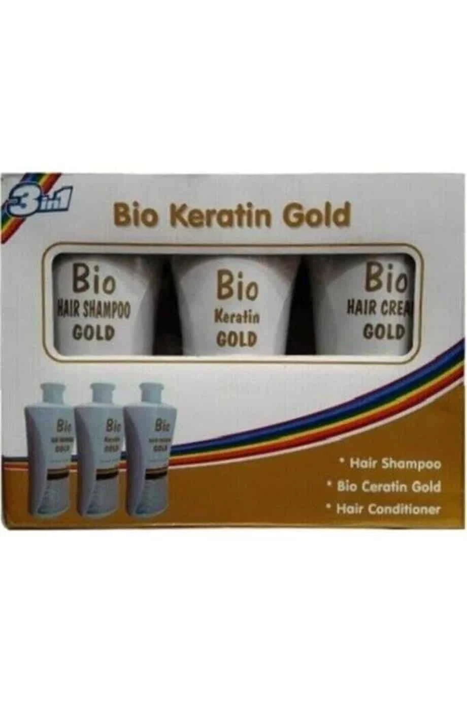 Bio Keratin Gold Bio 3 Lü Keratin Seti 700 Ml