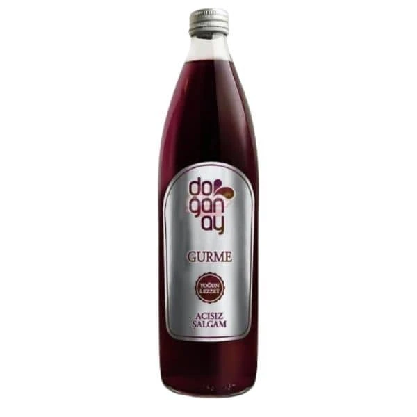 Doğanay Gurme Sade Şalgam Cam Şişe 750mlx6'lı Paket