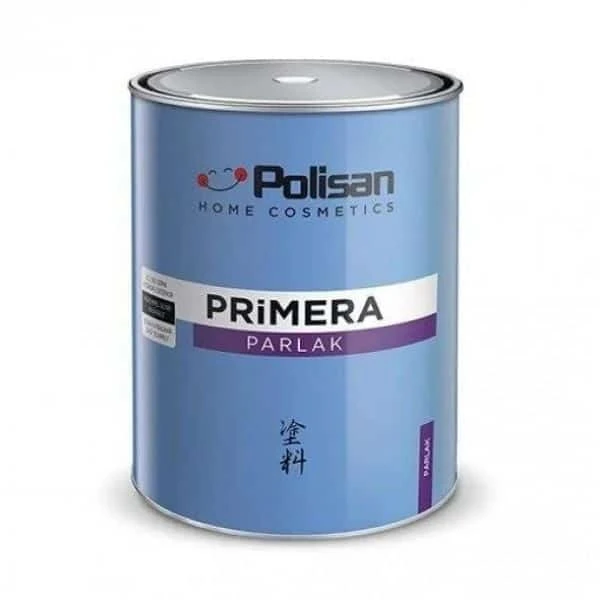 Polisan Primera Parlak Siyah Sentetik Boya 15 Lt