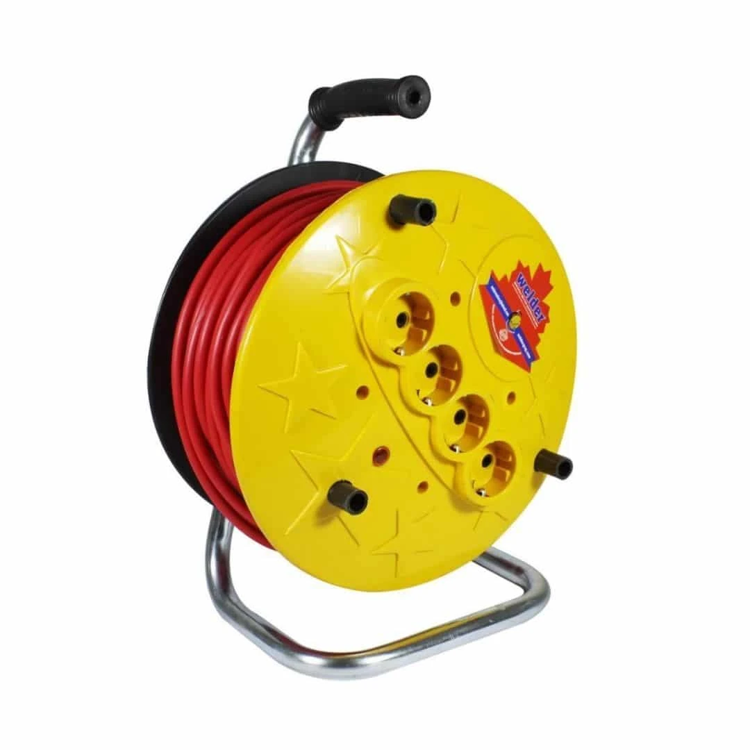 Three Star Seyyar Makaralı Uzatma Kablo 3×2,5 Mm 50 Metre