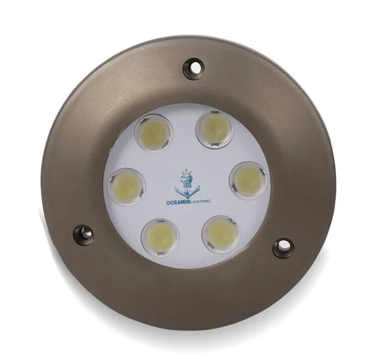 Oceanus Ocl0622 Alüminyum Su Altı Aydınlatma Lambası 6 Ledli 9-30v Mavi