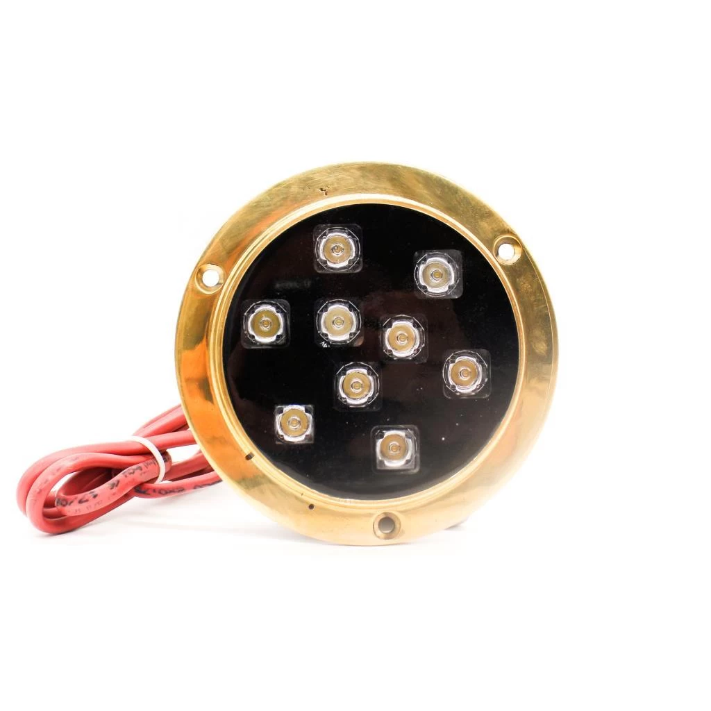 Derin Blue Bronz Su Altı Lambası 12/24v Yeşil