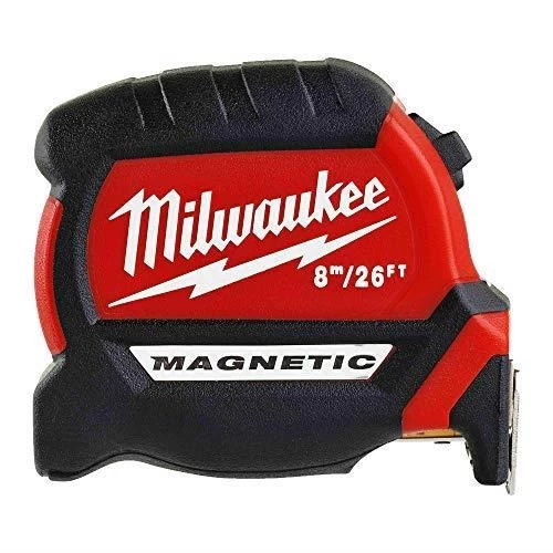 Milwaukee Mıknatıslı Şerit Metre 8mt