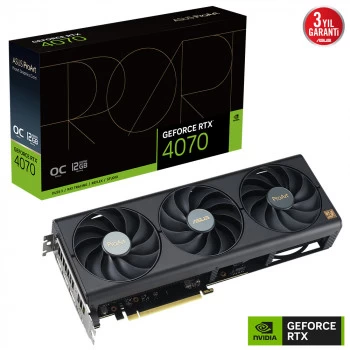 Asus Proart-rtx4070-o12g 12gb Gddr6x Hdmi Dp 192bİt