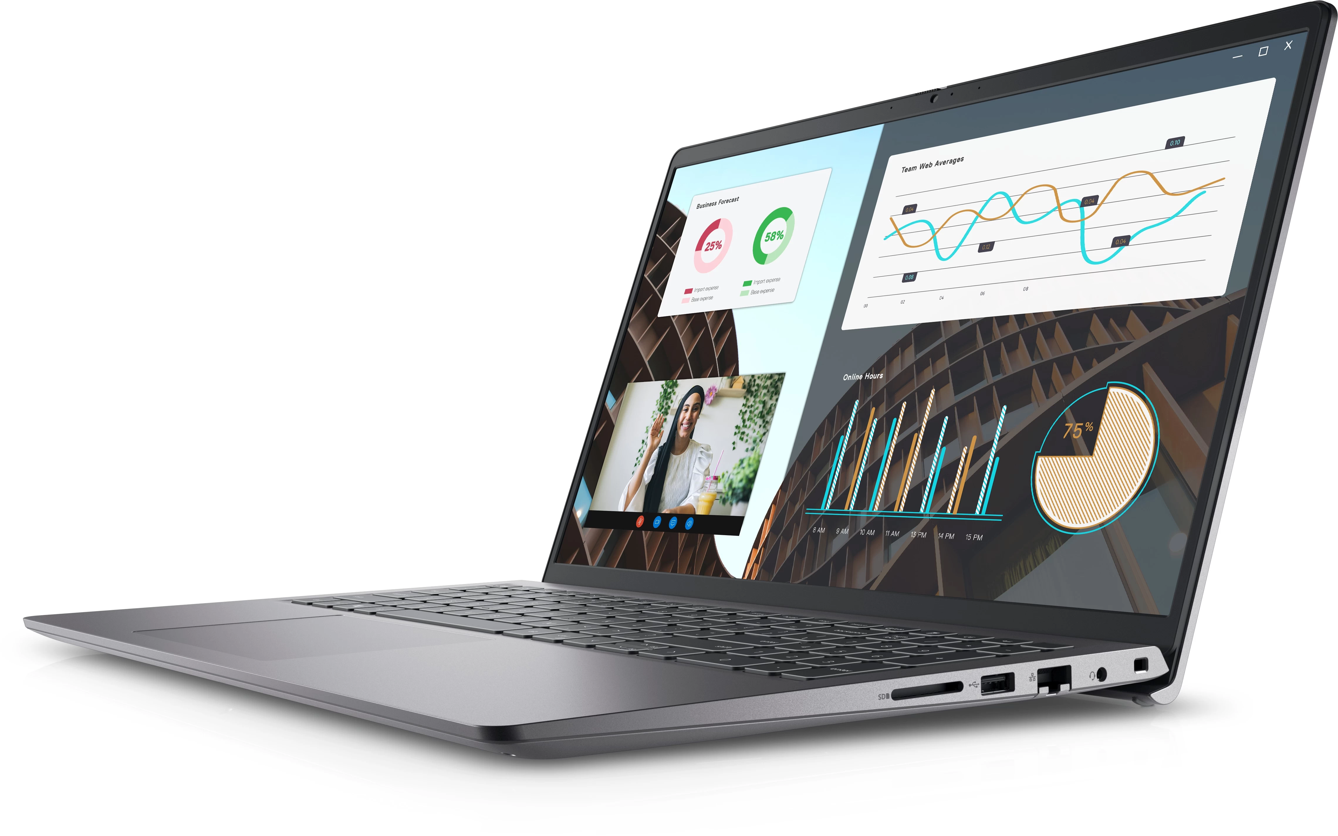 Dell Vostro 3530 I7-1355u 16gb 512gb Ssd 2gb Mx550 15.6" Ubuntu N1806pvnb3530u Laptop