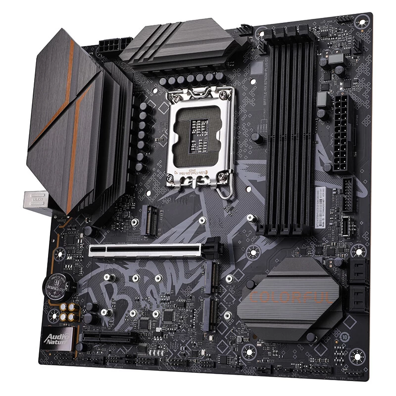 Colorful Battle-ax B760m-plus V20 Ddr5 6600mhz Dp/hdmi M-atx