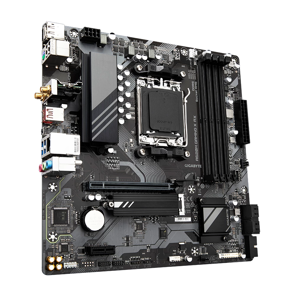 Gigabyte A620m Gaming X Ax Ddr5 8000 Hdmi Matx Am5