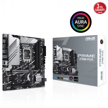 Asus Prime Z790m-plus Ddr5 7200mhz(oc) M.2 Hdmi Dp Matx 1700p