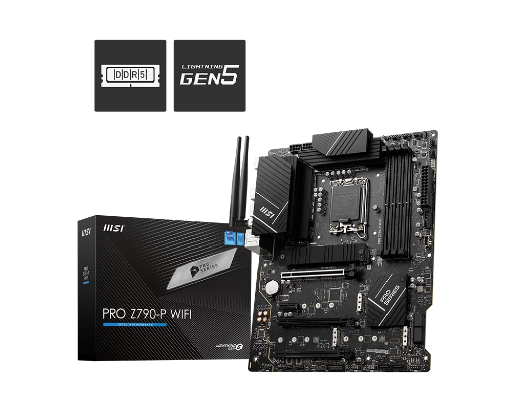 Msi Pro Z790-p Wifi Ddr5 7000mhz(oc) M.2 Atx 1700p