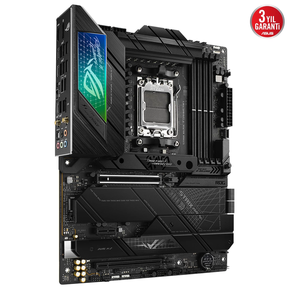 Asus Rog Strix X670e-f Gaming Wifi Ddr5 6400+mhz(oc)  Hdmi Dp M.2 Am5