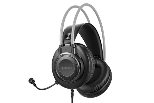 A4 Tech Fh-200u Sİyah Grİ Mİkrofonlu Kulaklik Usb