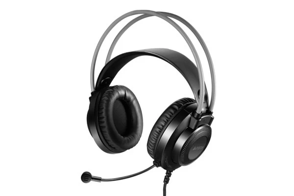 A4 Tech Fh-200u Sİyah Grİ Mİkrofonlu Kulaklik Usb