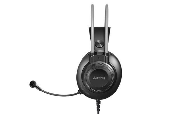A4 Tech Fh-200u Sİyah Grİ Mİkrofonlu Kulaklik Usb