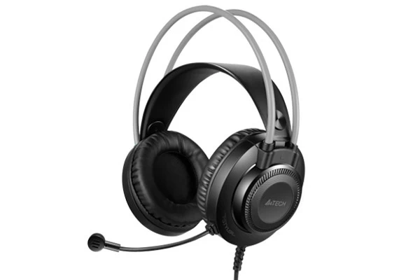 A4 Tech Fh-200u Sİyah Grİ Mİkrofonlu Kulaklik Usb