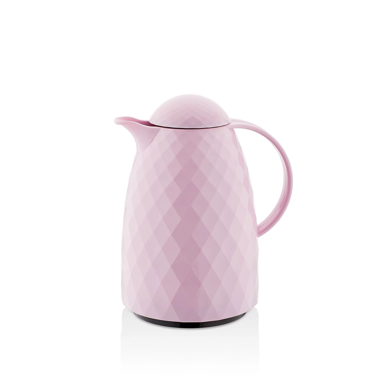 1 Lt Isı Yalıtımlı Çay Ve Soğuk Su Termosu Soft Pembe (12 Saat Sıcak Tutar& İçi Camdır)