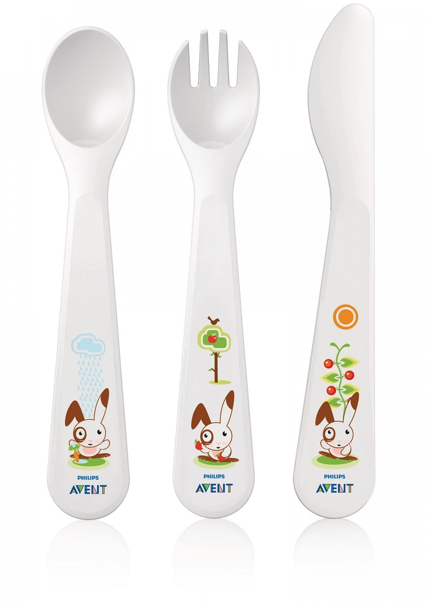Avent Çatal, Kaşık Ve Bıçak Seti 18ay+