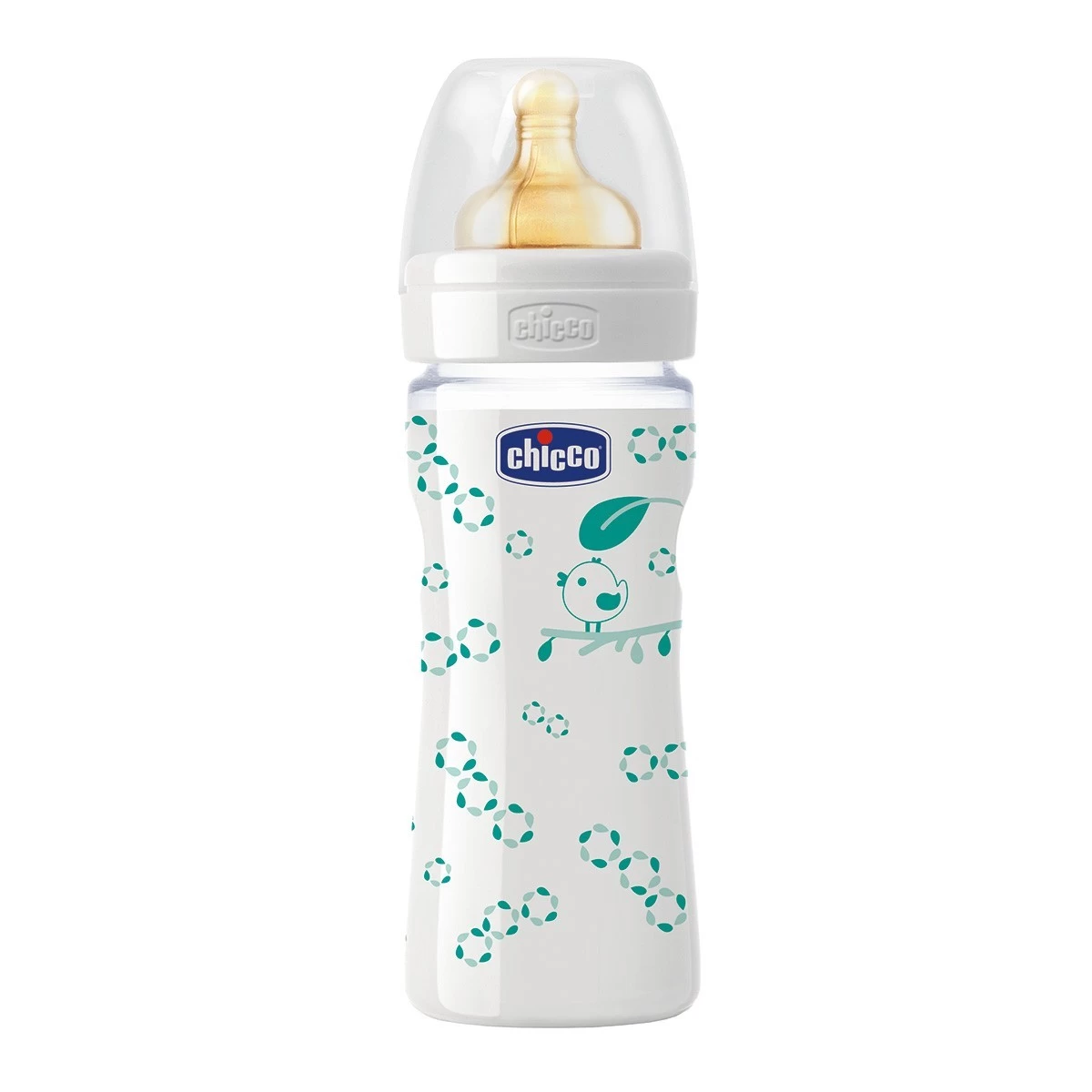 Chicco Desenli Cam Kauçuk Biberon - 240 Ml